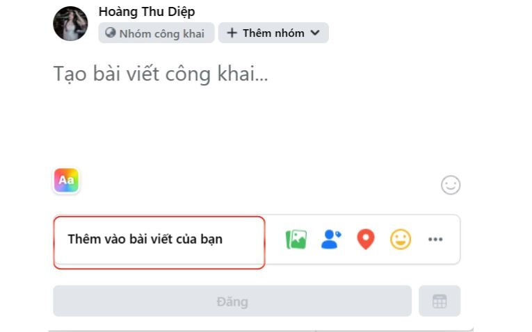 Cách livestream trên nhóm Facebook bằng máy tính 3